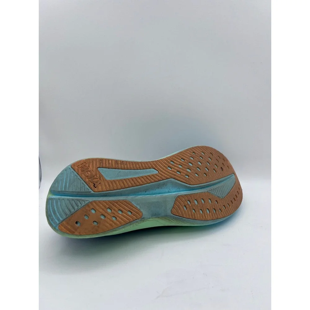 Hoka Mach 6 Mens‎ Running Shoes Blue Green Athletic Sneakers 1147790 DDW Sz 11.5